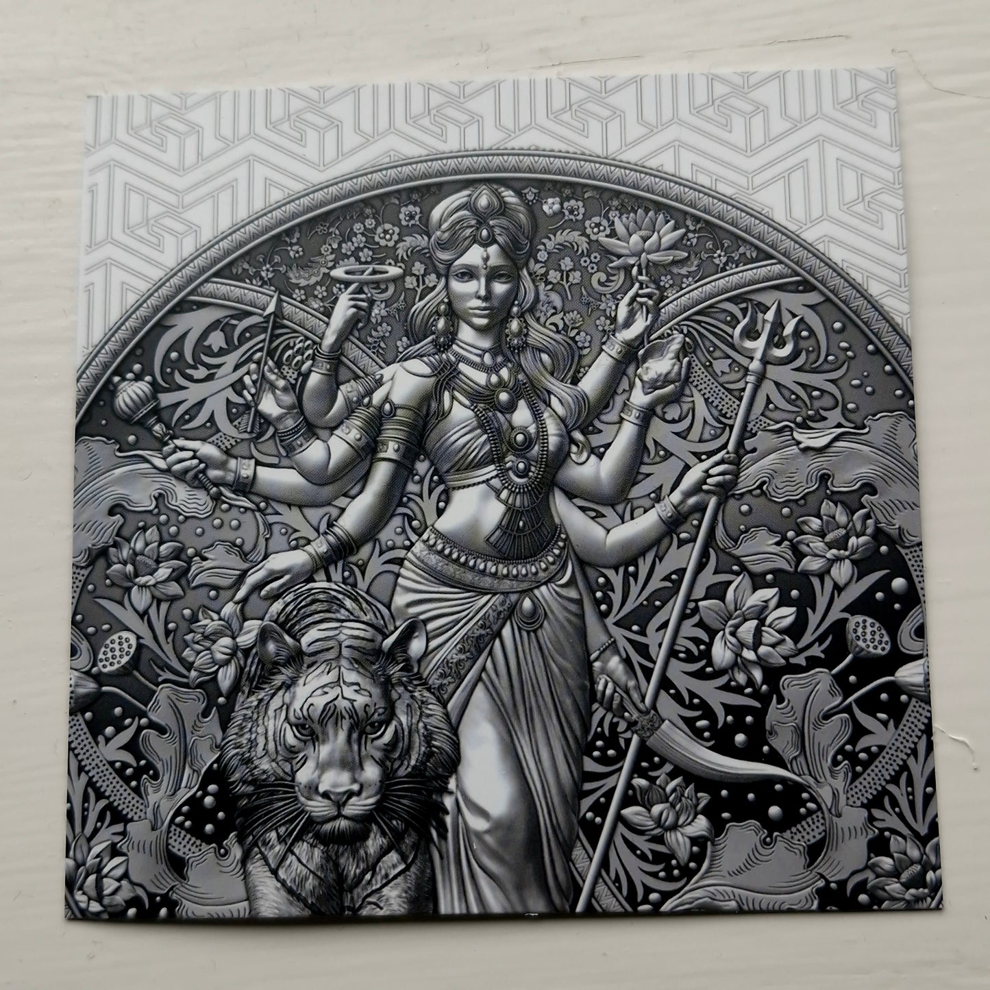 2025 Durga Hindu Goddess 1oz Silver Collectable High Relief - Low Mintage